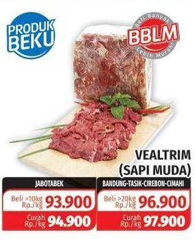 Promo Harga Sapi Veal Trim Sapi Muda  - Lotte Grosir