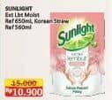 Promo Harga Sunlight Pencuci Piring Extra Lembut, Korean Strawberry 560 ml - Alfamidi