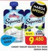 Promo Harga CIMORY Squeeze Yogurt All Variants 120 gr - Superindo