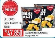 Promo Harga Belfoods Royal Nugget Chicken Nugget Drummies, Chicken Nugget S, Chicken Nugget Stick 500 gr - Hypermart