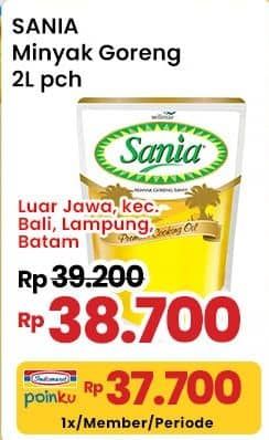 Promo Harga Sania Minyak Goreng 2000 ml - Indomaret