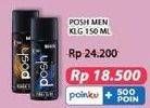 Promo Harga Posh Men Perfumed Body Spray 150 ml - Indomaret