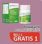 Promo Harga Pyfahealth Vitamin B Complex + Vitamin C 30 pcs - Alfamidi