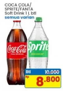 Promo Harga Coca Cola, Fanta, Sprite  - Indomaret