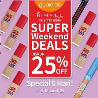 Promo Harga Rimmel Cosmetics  - Guardian