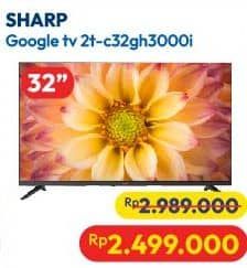 Promo Harga Sharp  2T-C32GH3000I  - Hypermart