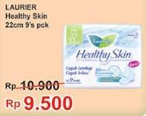 Promo Harga Laurier Healthy Skin Day Wing 22cm 9 pcs - Indomaret