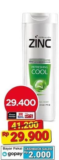 Promo Harga Zinc Shampoo All Variants 340 ml - Alfamart