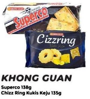 KHONG GUAN Superco 138g, Chizz Ring Kukis Keju 135g