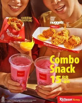 Promo Harga Combo Snack  - Richeese Factory