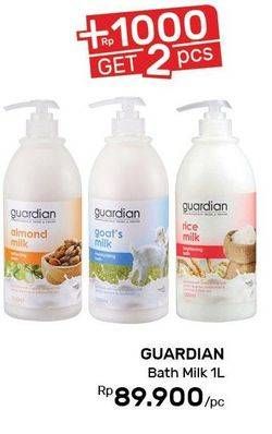 Promo Harga GUARDIAN Shower Milk Moistcare 1 ltr - Guardian