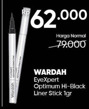 Promo Harga WARDAH EyeXpert Optimum Hi Black Liner 1 gr - Guardian