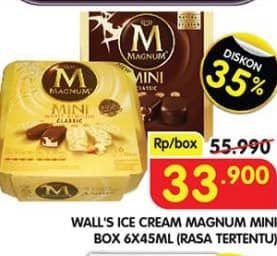 Promo Harga Walls Magnum Mini per 6 pcs 45 ml - Superindo