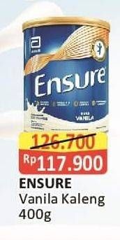 Promo Harga ENSURE Nutrition Powder FOS Vanila 400 gr - Alfamart