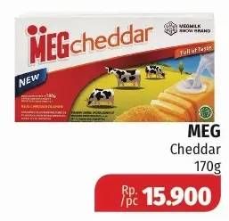 Promo Harga MEG Cheddar Cheese 170 gr - Lotte Grosir