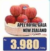 Promo Harga Apel Royal Gala NZ per 100 gr - Hari Hari