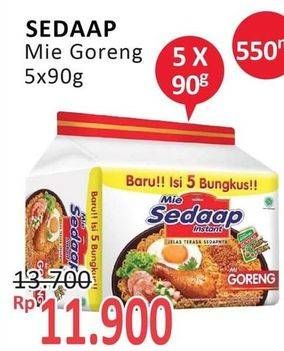 Promo Harga SEDAAP Mie Goreng Original 90 gr - Alfamidi