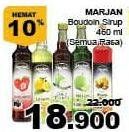 Promo Harga MARJAN Syrup Boudoin All Variants 460 ml - Giant