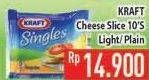 Promo Harga KRAFT Singles Cheese 10 pcs - Hypermart