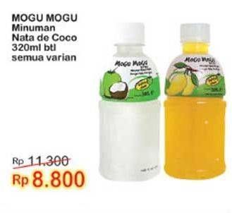 Promo Harga Mogu Mogu Minuman Nata De Coco All Variants 320 ml - Indomaret