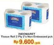 Promo Harga INDOMARET Tissue Roll 2 Ply Non Embossed  - Indomaret