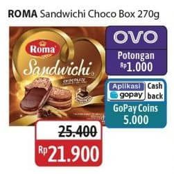 Promo Harga Roma Sandwich Chocolate 300 gr - Alfamidi