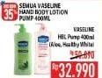 Promo Harga VASELINE Intensive Care Aloe Soothe, Aloe Fresh, Healthy White 400 ml - Hypermart