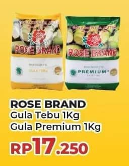Promo Harga Rose Brand Gula Kristal Putih Premium, Kuning 1000 gr - Yogya