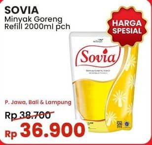 Promo Harga Sovia Minyak Goreng 2000 ml - Indomaret