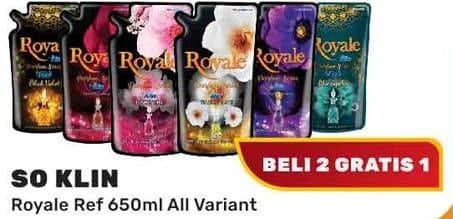 Promo Harga So Klin Royale Parfum Collection All Variants 650 ml - Yogya