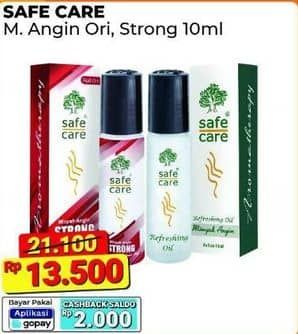 Promo Harga Safe Care Minyak Angin Aroma Therapy Forest, Strong 10 ml - Alfamart