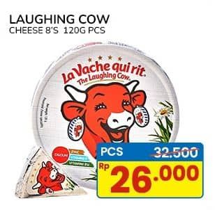 Promo Harga Laughing Cow Keju 120 gr - Indomaret