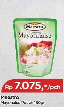 Promo Harga Maestro Mayonnaise 180 gr - TIP TOP