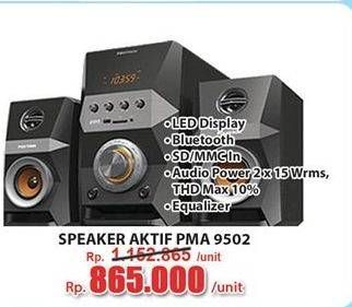 Promo Harga POLYTRON PMA 9502 | Multimedia Audio 50 Watt  - Hari Hari