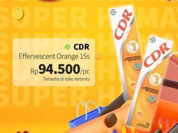 Promo Harga CDR Suplemen Makanan Jeruk 15 pcs - Guardian