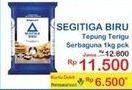 Promo Harga Bogasari Tepung Terigu Segitiga Biru 1000 gr - Indomaret