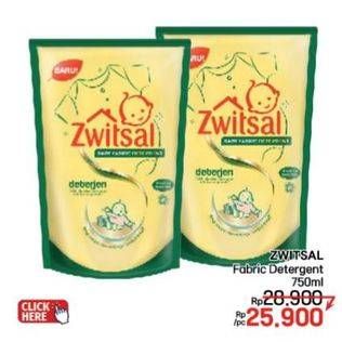 Promo Harga Zwitsal Baby Fabric Detergent 750 ml - LotteMart