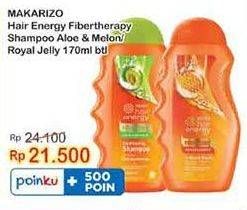 Promo Harga Makarizo Shampoo Aloe Melon, Royal Jelly 170 ml - Indomaret