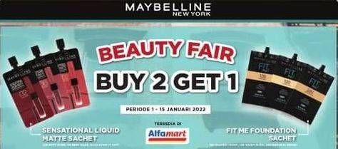 Promo Harga Maybelline Sensational Liquid Matte/Fit Me Foundation  - Alfamart