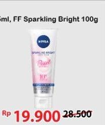 Promo Harga NIVEA Facial Foam Sparkling Bright 100 ml - Alfamart