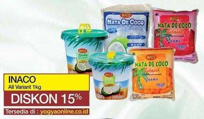 Promo Harga INACO Nata De Coco All Variants 1 kg - Yogya