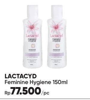 Promo Harga LACTACYD Feminime Hygiene 150 ml - Guardian
