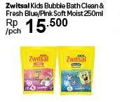 Promo Harga ZWITSAL Kids Bubble Bath Clean Fresh, SoftMoisturiz 250 ml - Carrefour