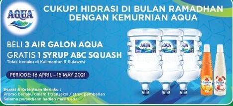 Promo Harga AQUA Air Mineral 19000 ml - Alfamart