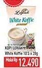 Promo Harga Luwak White Koffie per 10 sachet 20 gr - Hypermart