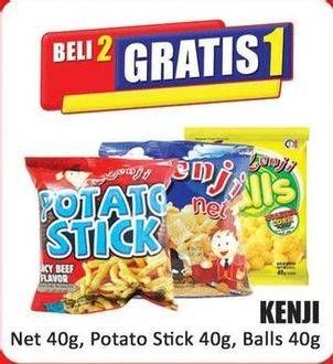 Promo Harga Kenji Snack Net/Potato Stick/Balls  - Hari Hari