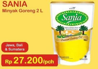 Promo Harga SANIA Minyak Goreng 2000 ml - Indomaret