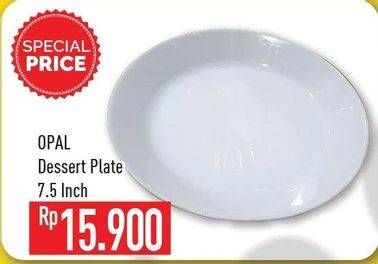 Promo Harga Opal Dessert Plate 7.5 Inch  - Hypermart