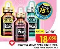 Promo Harga ROJUKISS Pore Expert 5X Serum Mask Acne, Bright 25 ml - Superindo
