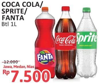 Promo Harga Coca Cola, Fanta, Sprite  - Alfamidi